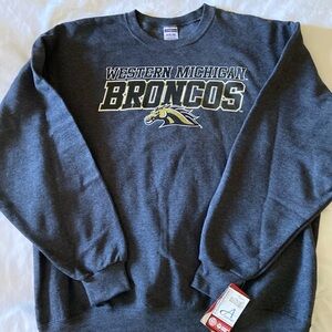 Western Michigan Broncos Sweatshirt ⭐️ NWT, XL